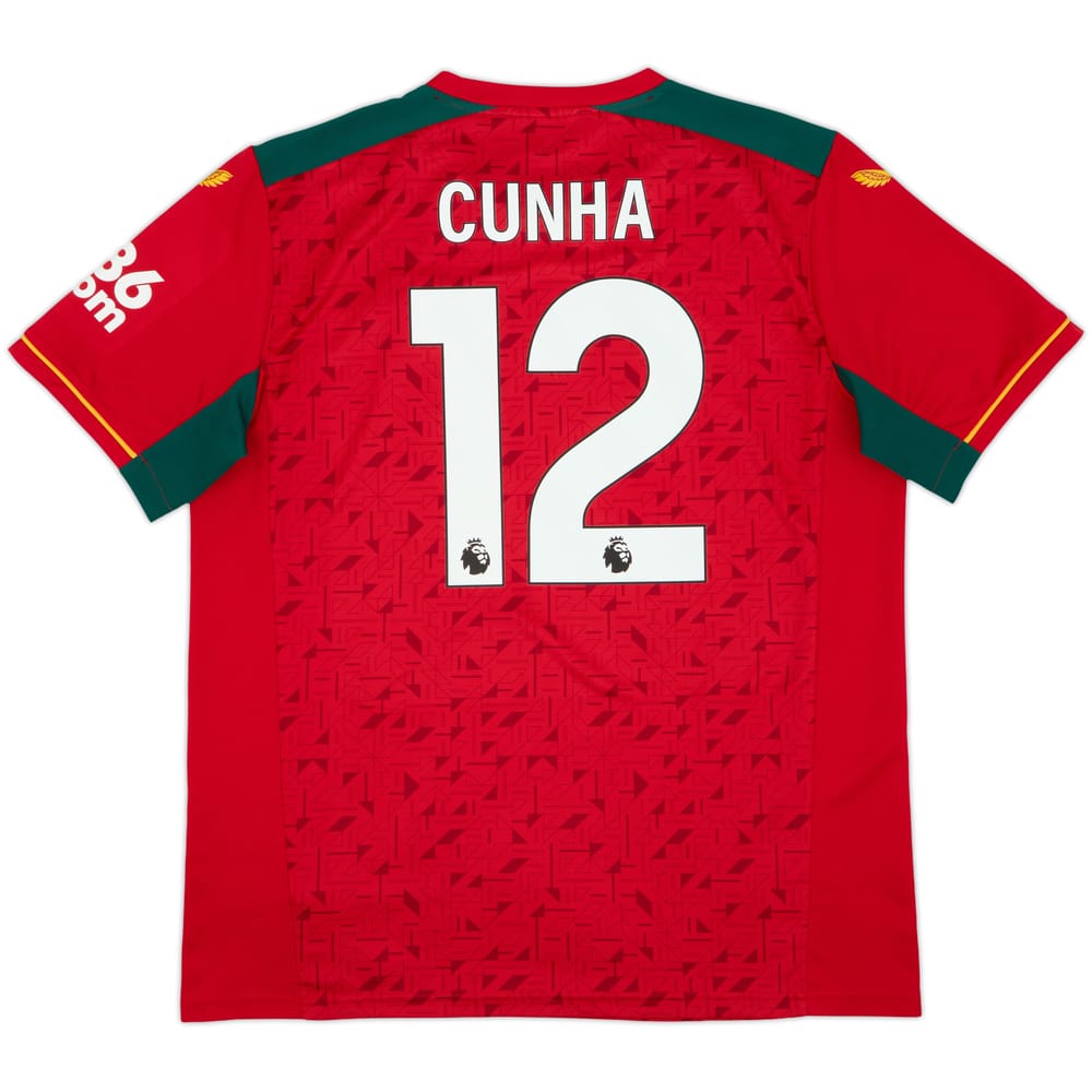 Camiseta de visitante del Wolves 2023-24 Cunha #12 - 8/10 - (XL)