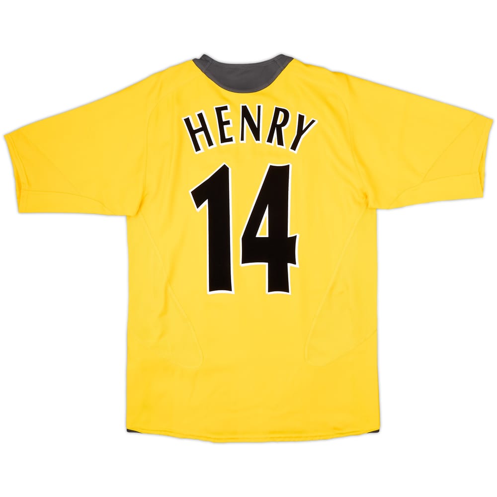 2005-06 Arsenal Away Shirt Henry #14 - 9/10 - (S)