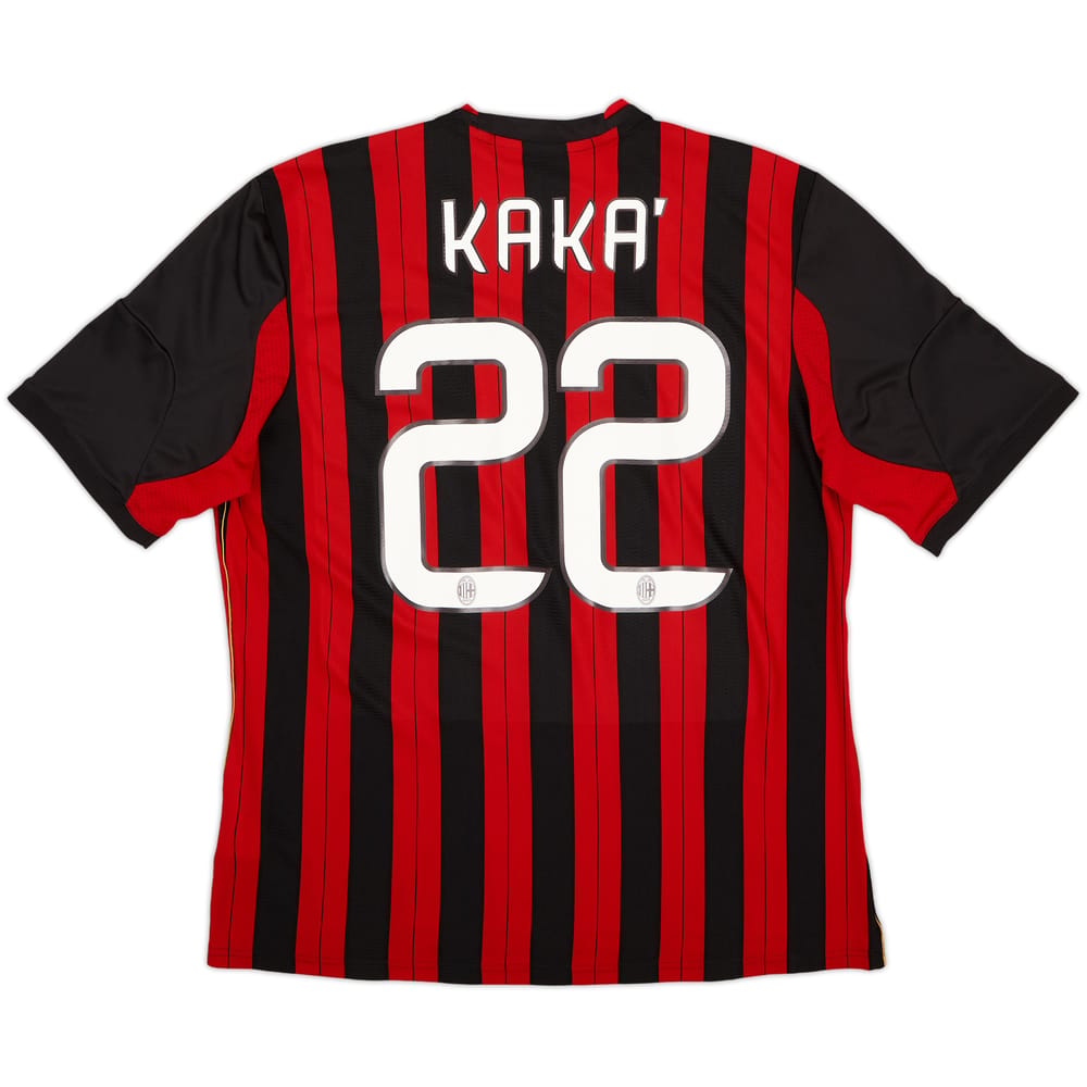 2013-14 AC Milan Home Shirt Kaka #22 - 8/10 - (XL)