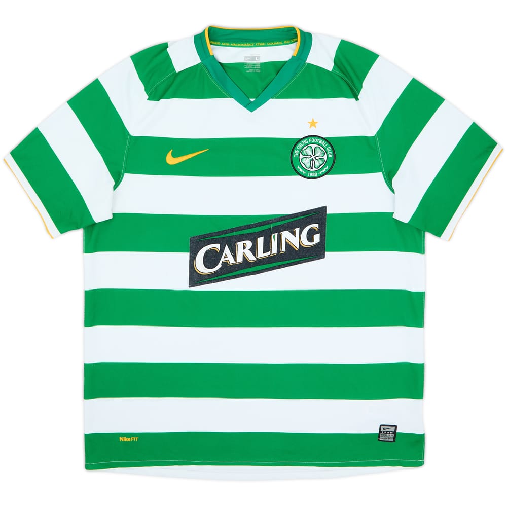 2008-10 Celtic Camiseta Local - 5/10 - (L)