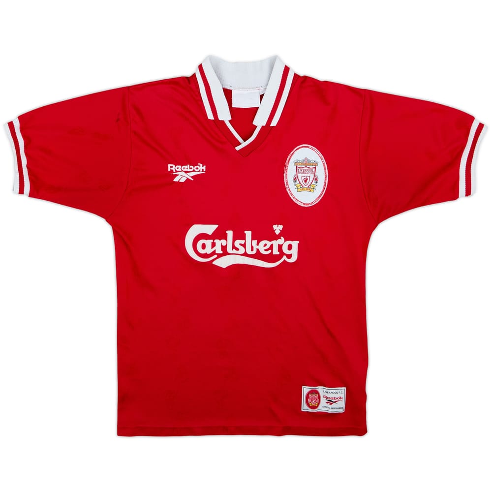 1996-98 Liverpool Home Shirt - 5/10 - (S)