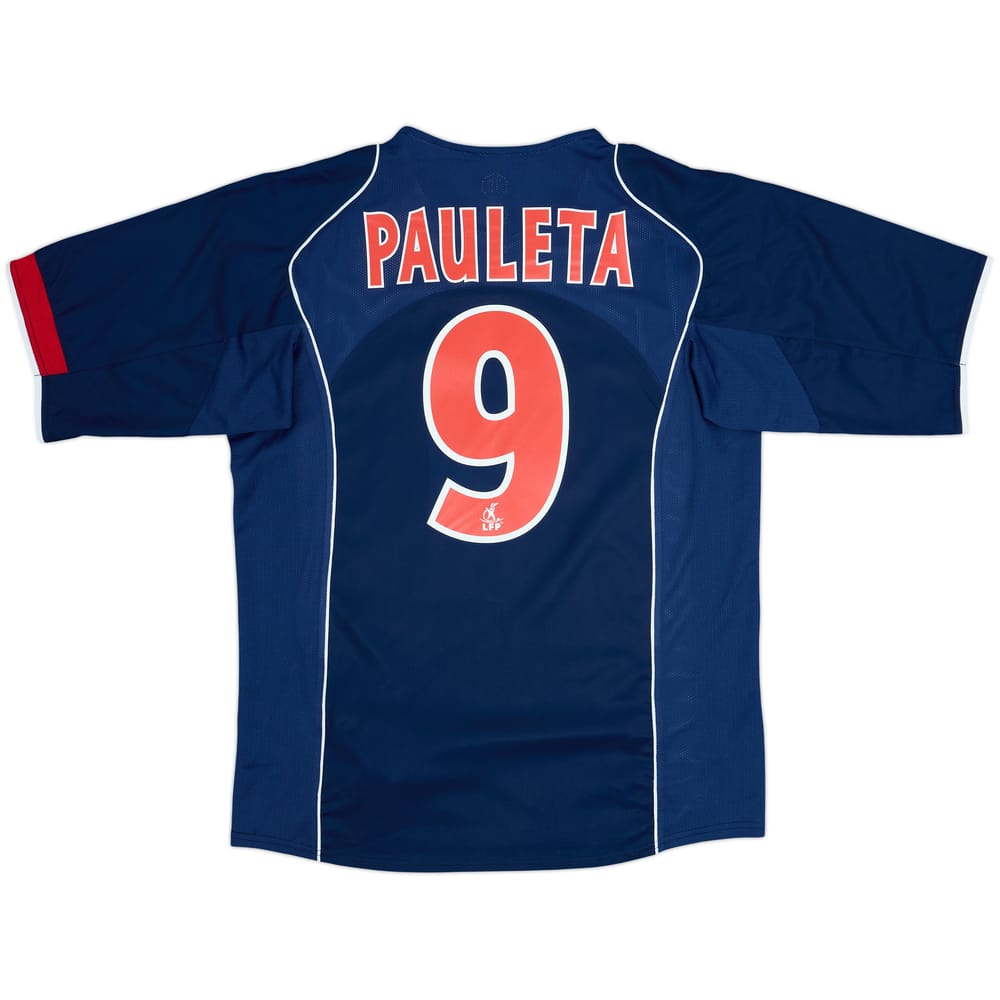2004-05 Paris Saint-Germain Camiseta Local Pauleta #9 - 8/10 - (M)