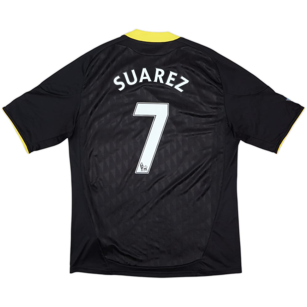 Camiseta de la tercera equipación del Liverpool 2010-11 Suarez #7 - 8/10 - (L)
