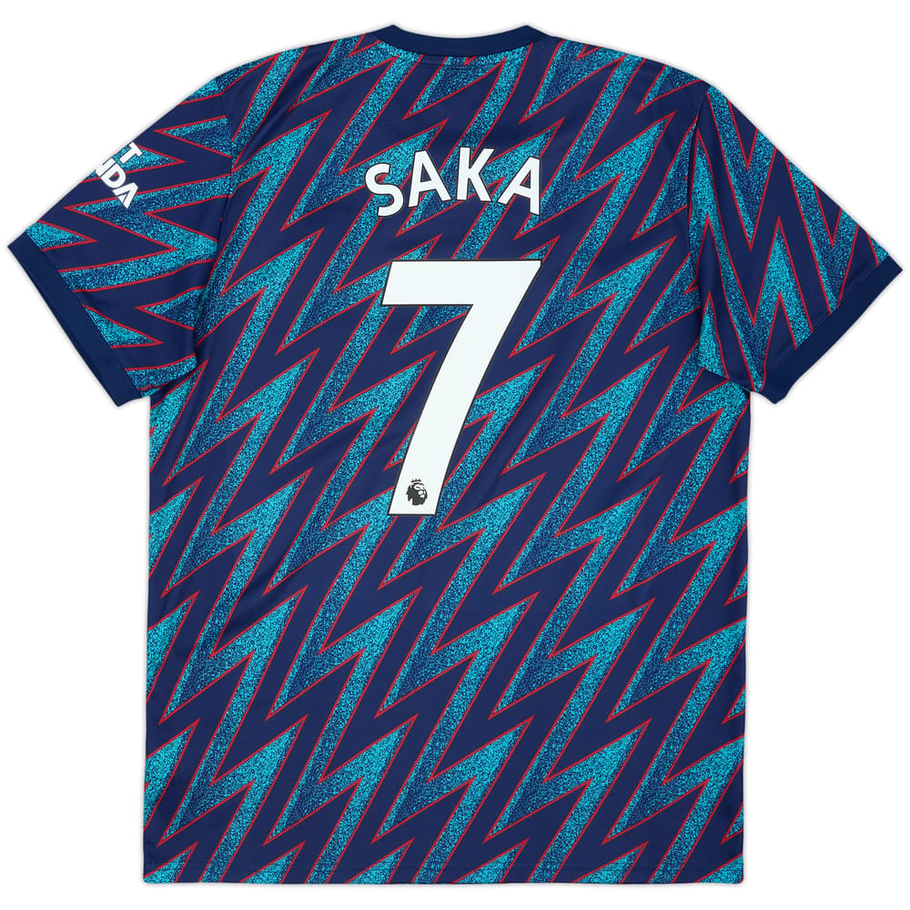 2021-22 Arsenal Third Shirt Saka #7 - 10/10 - (L)