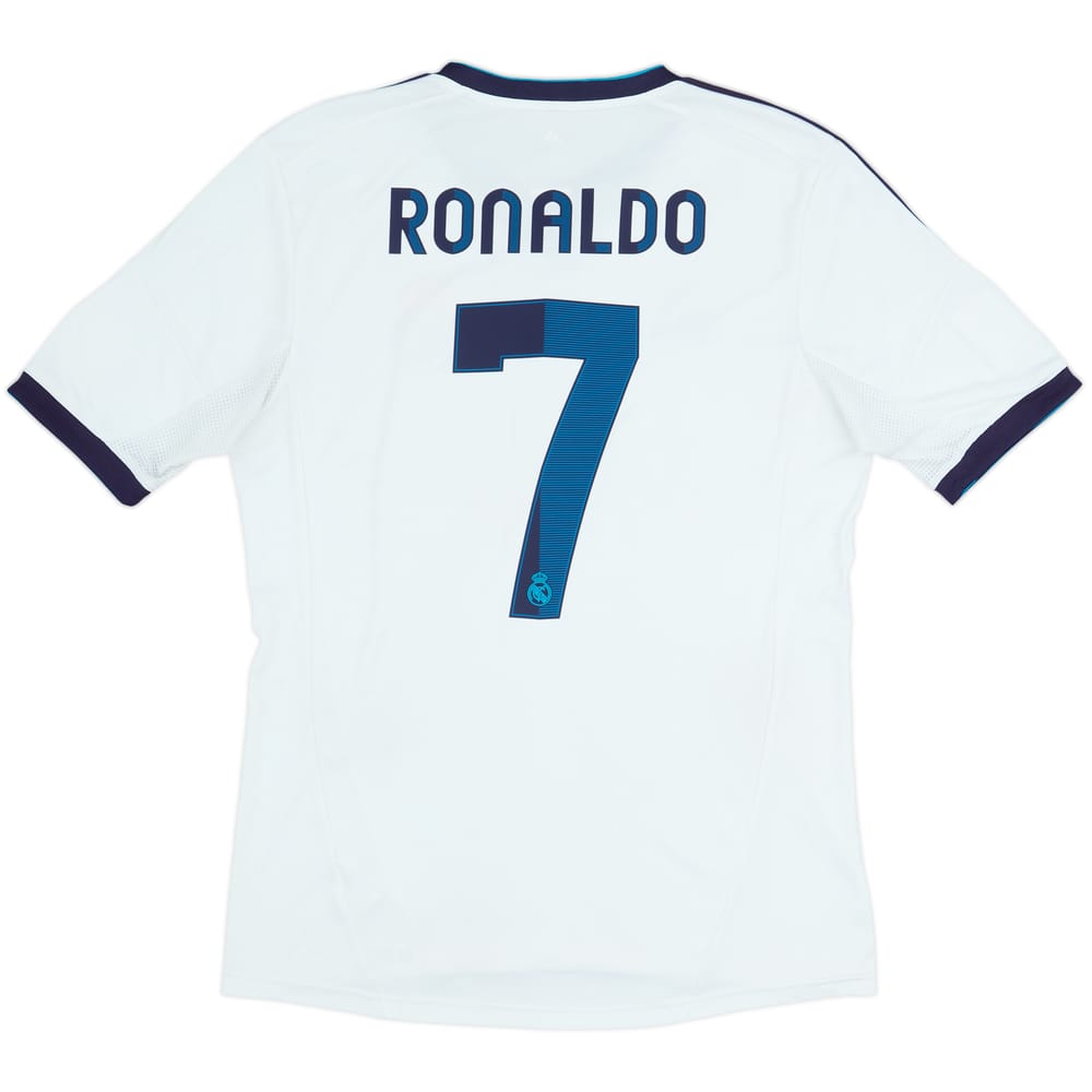 2012-13 Real Madrid Home Shirt Ronaldo #7 - 5/10 - (XL.Boys)