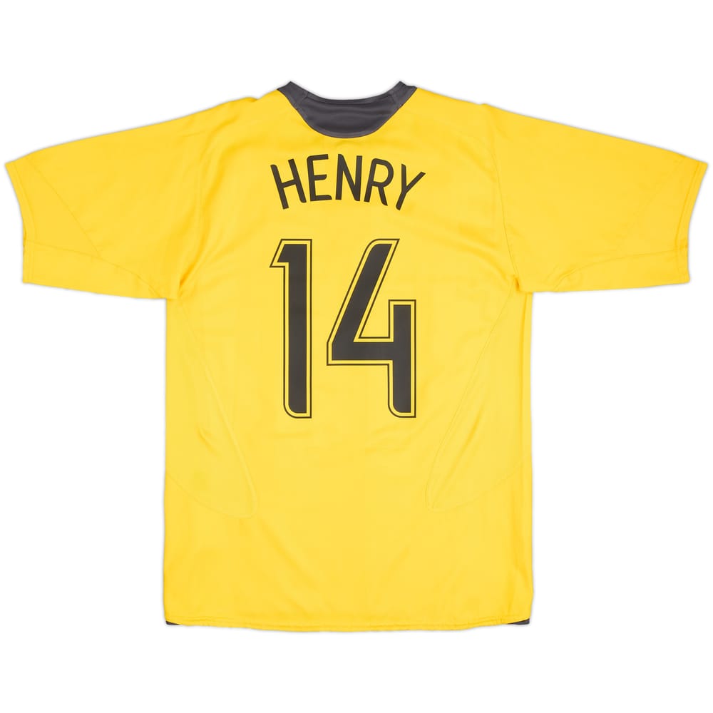 2006-07 Arsenal Away Shirt Henry #14 - 8/10 - (M)