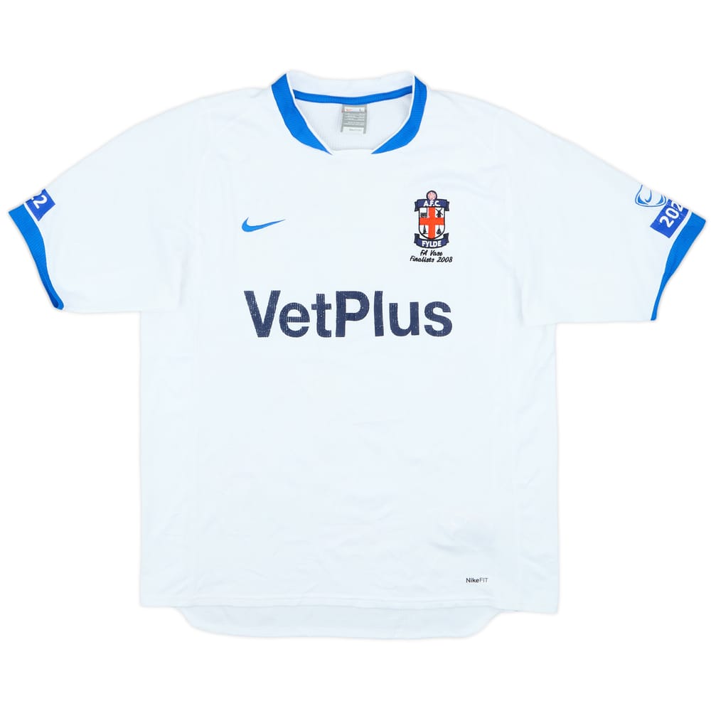 2007-08 AFC Fylde Home Shirt - 6/10 - (L)