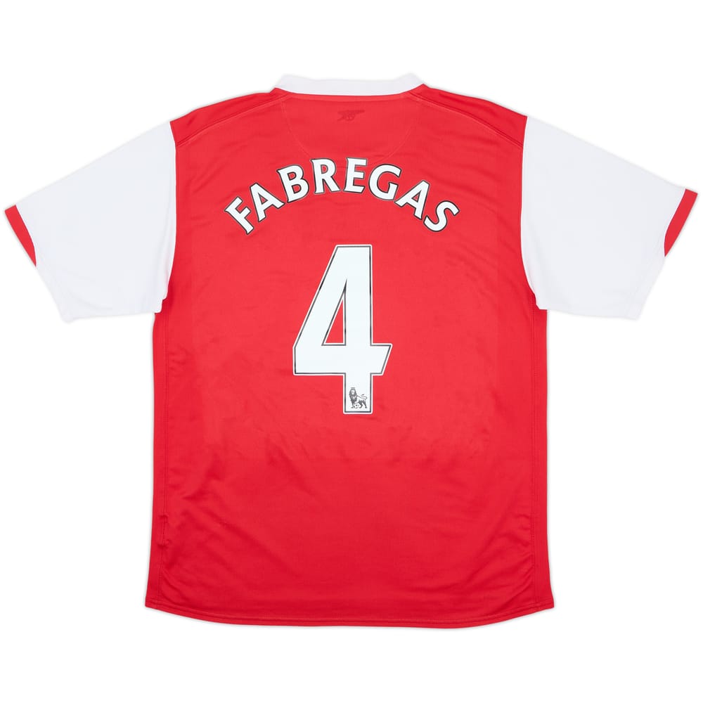 2006-08 Arsenal Home Shirt Fabregas #4 - 6/10 - (M)