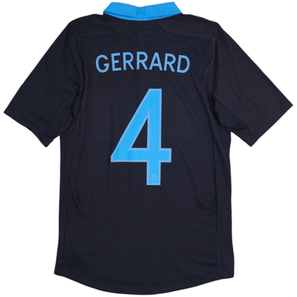 2011-12 England 'v Sweden' Away Shirt Gerrard #4 (S)