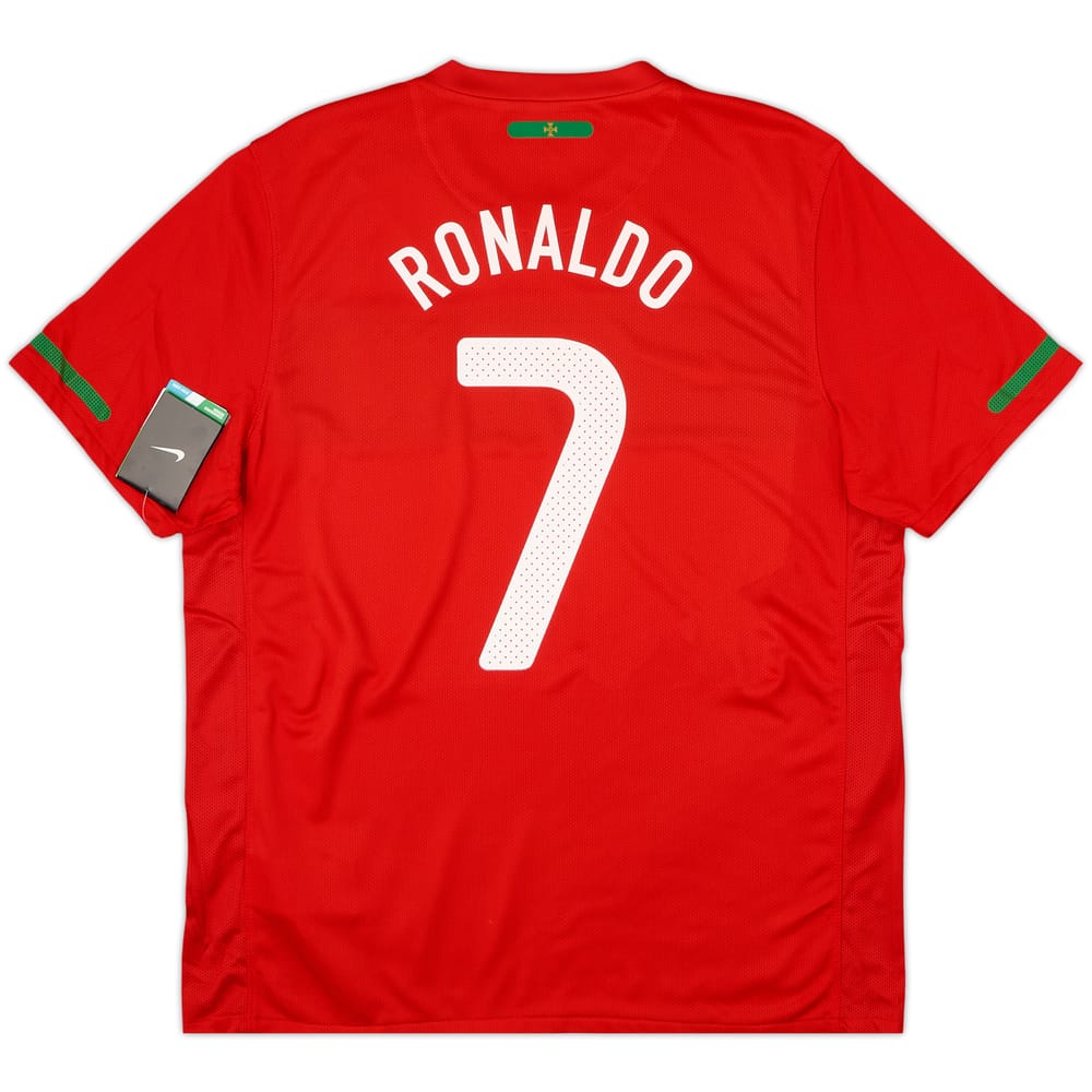 2010-11 Portugal Home Shirt Ronaldo #7 (L)