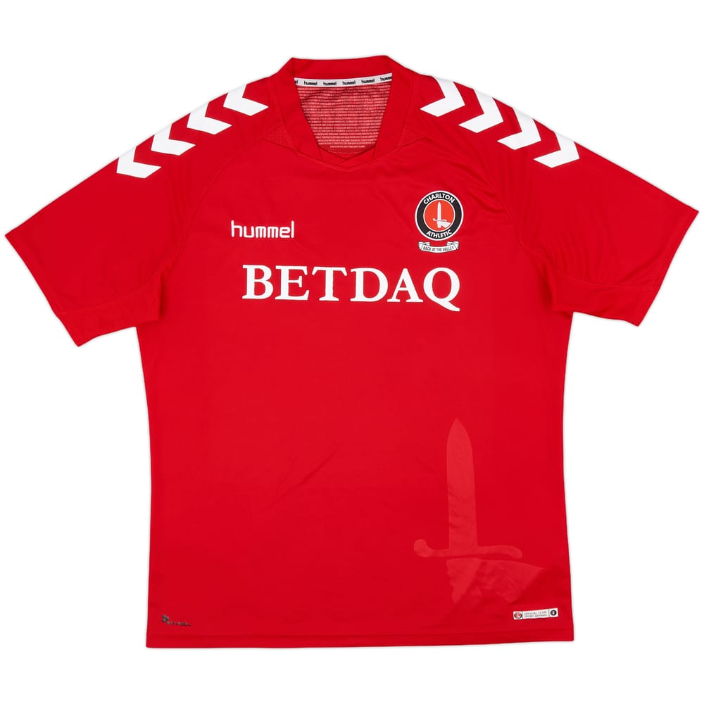 2018-19 Charlton Home Shirt - 6/10 - (XL)
