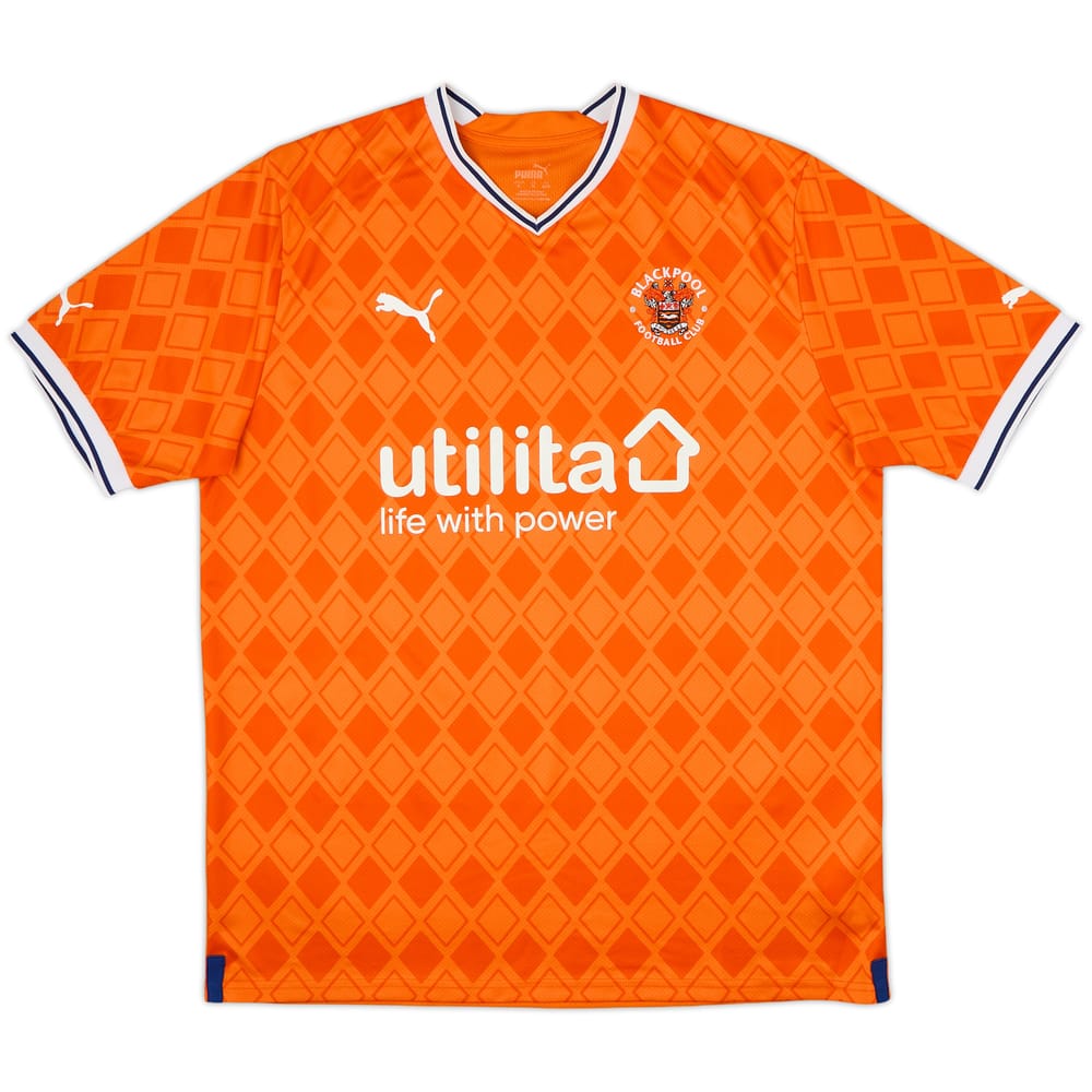 2022-23 Blackpool Home Shirt - 9/10 - (XL)
