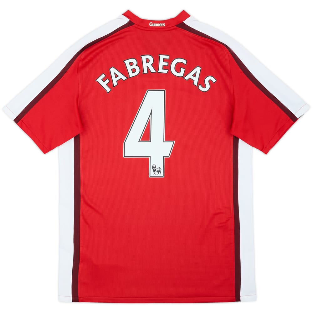 2008-10 Arsenal Home Shirt Fabregas #4 - 6/10 - (S)