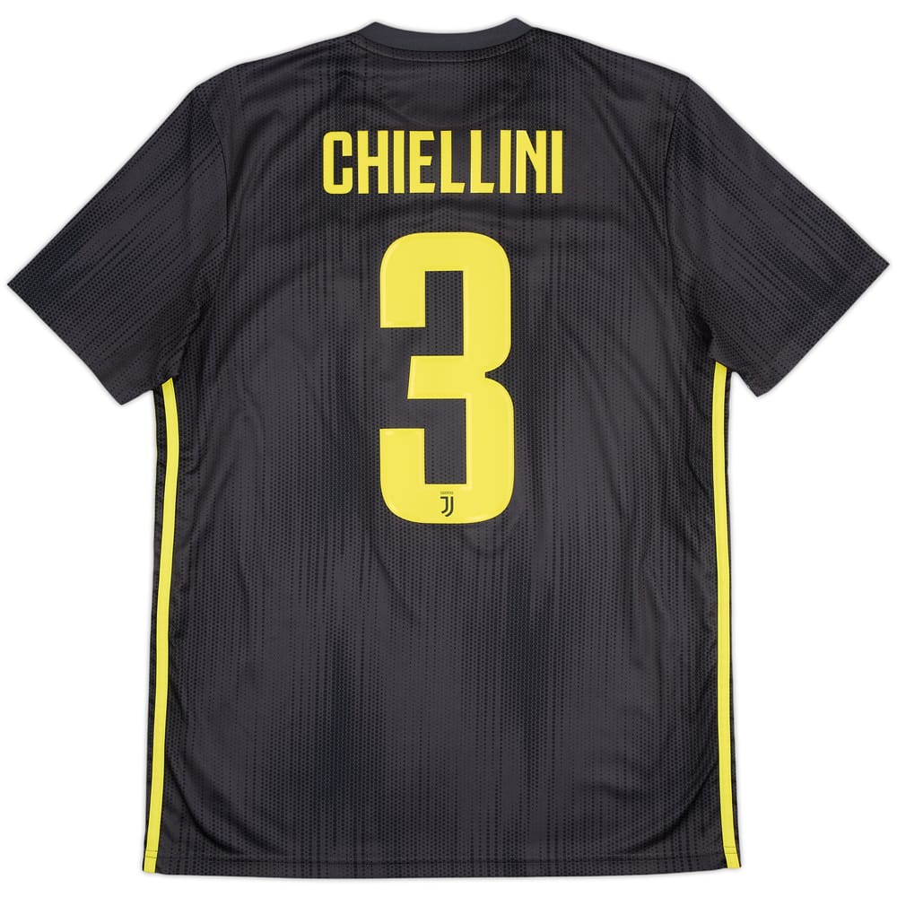 2018-19 Juventus Third Shirt Chiellini #3 - 8/10 - (M)