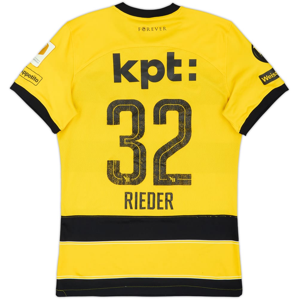 2023-24 Young Boys Home Shirt Rieder #32 - 5/10 - (M)