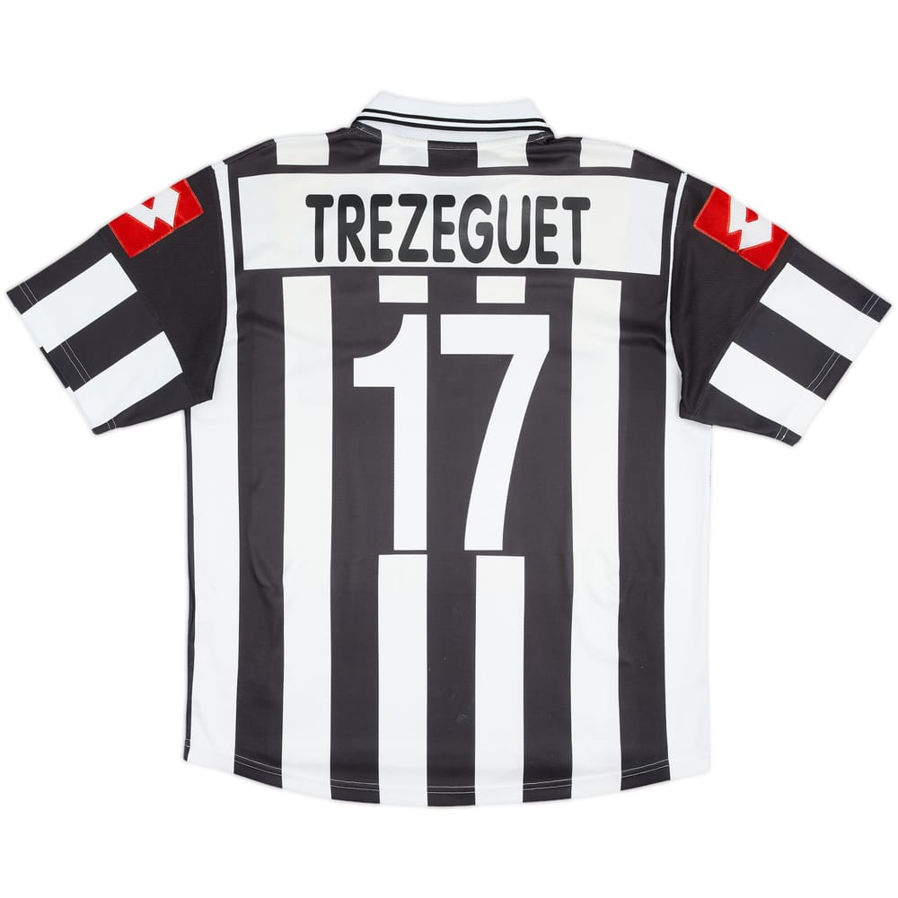 2001-02 Juventus Home Shirt Trezeguet #17 - 6/10 - (L)