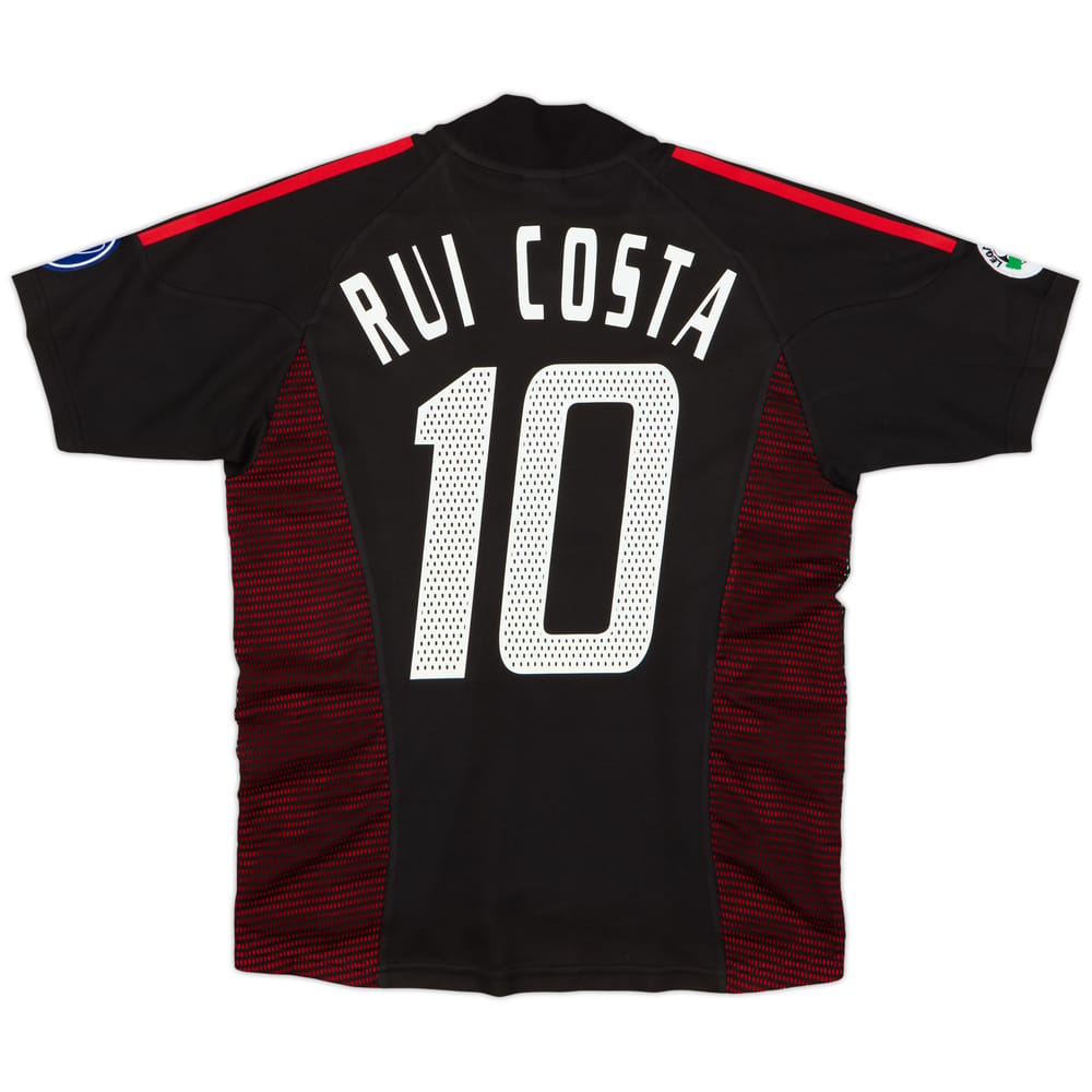 2002-03 AC Milan Third Shirt Rui Costa #10 - 8/10 - (S)
