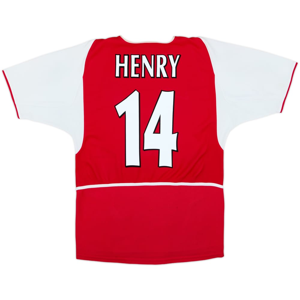 2002-04 Arsenal Home Shirt Henry #14 - 5/10 - (S)