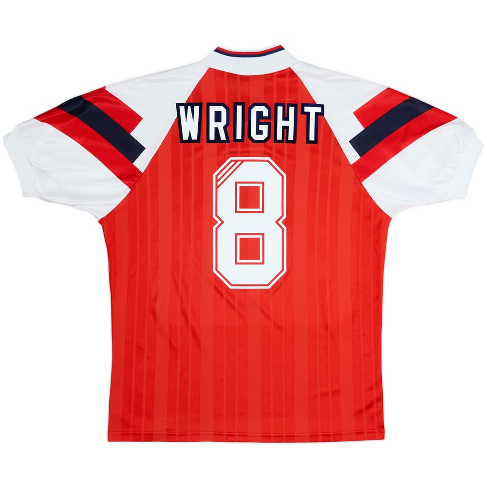 1992-94 Arsenal Home Shirt Wright #8 - 8/10 - (M)