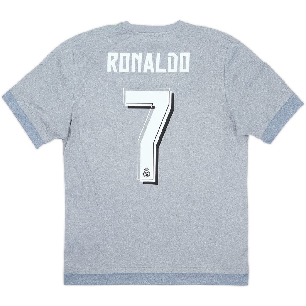 2015-16 Real Madrid Away Shirt Ronaldo #7 - 7/10 - (M)