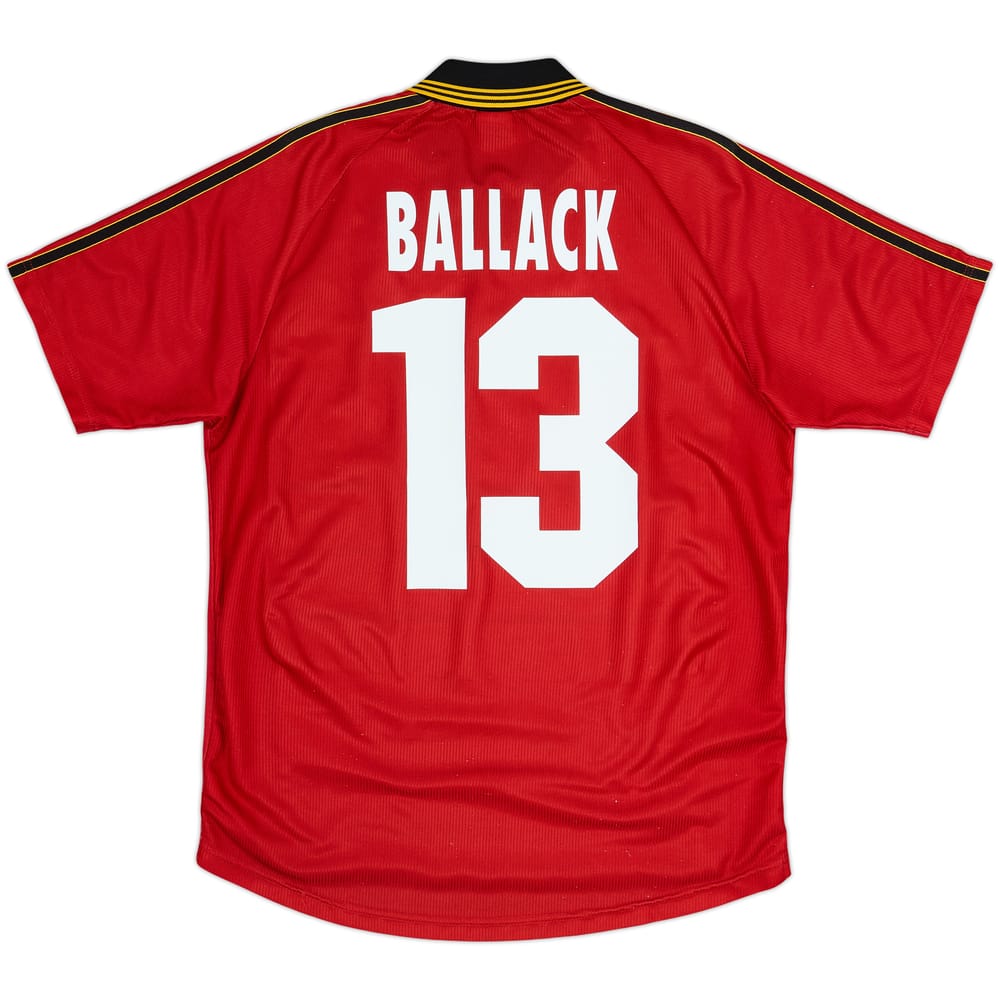 1998-00 Bayer Leverkusen Home Shirt Ballack #13 - 7/10 - (XL.Boys)