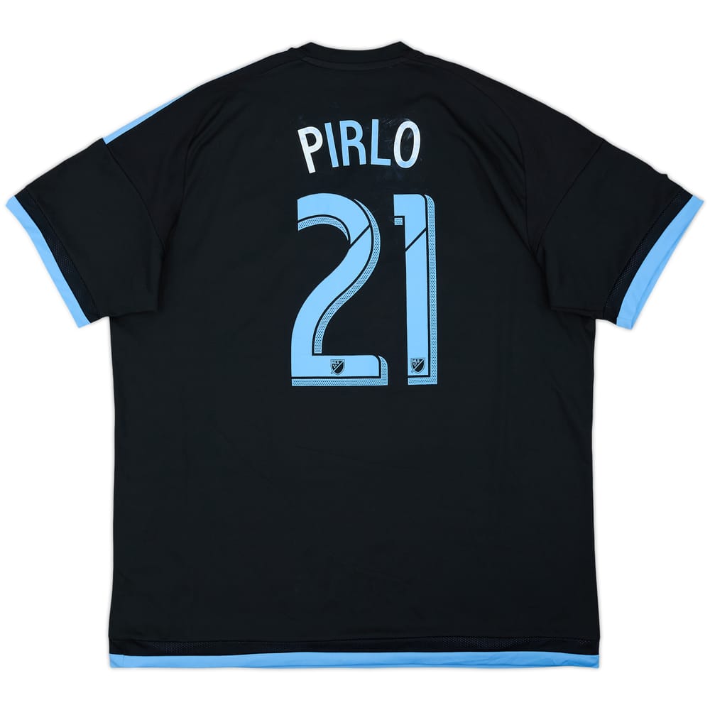 Camiseta de visitante del New York City 2015-16 Pirlo #21 - 5/10 - (XL)