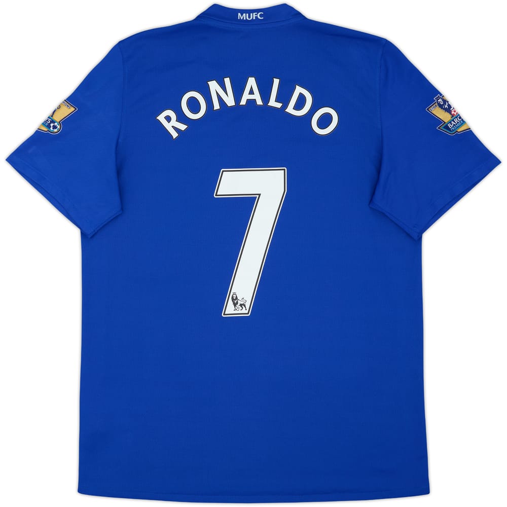 2008-09 Manchester United Third Shirt Ronaldo #7 - 7/10 - (L)