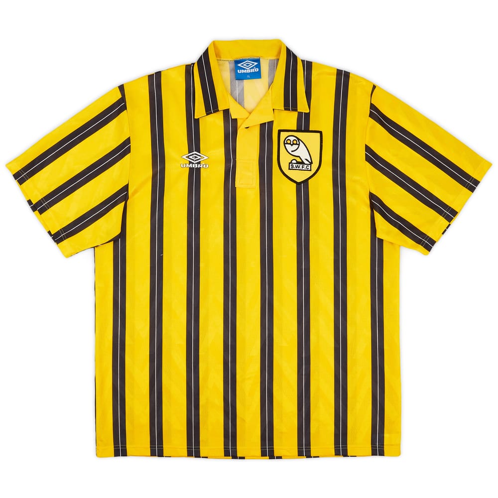1992-93 Sheffield Wednesday Away Shirt #16 - 6/10 - (XL)