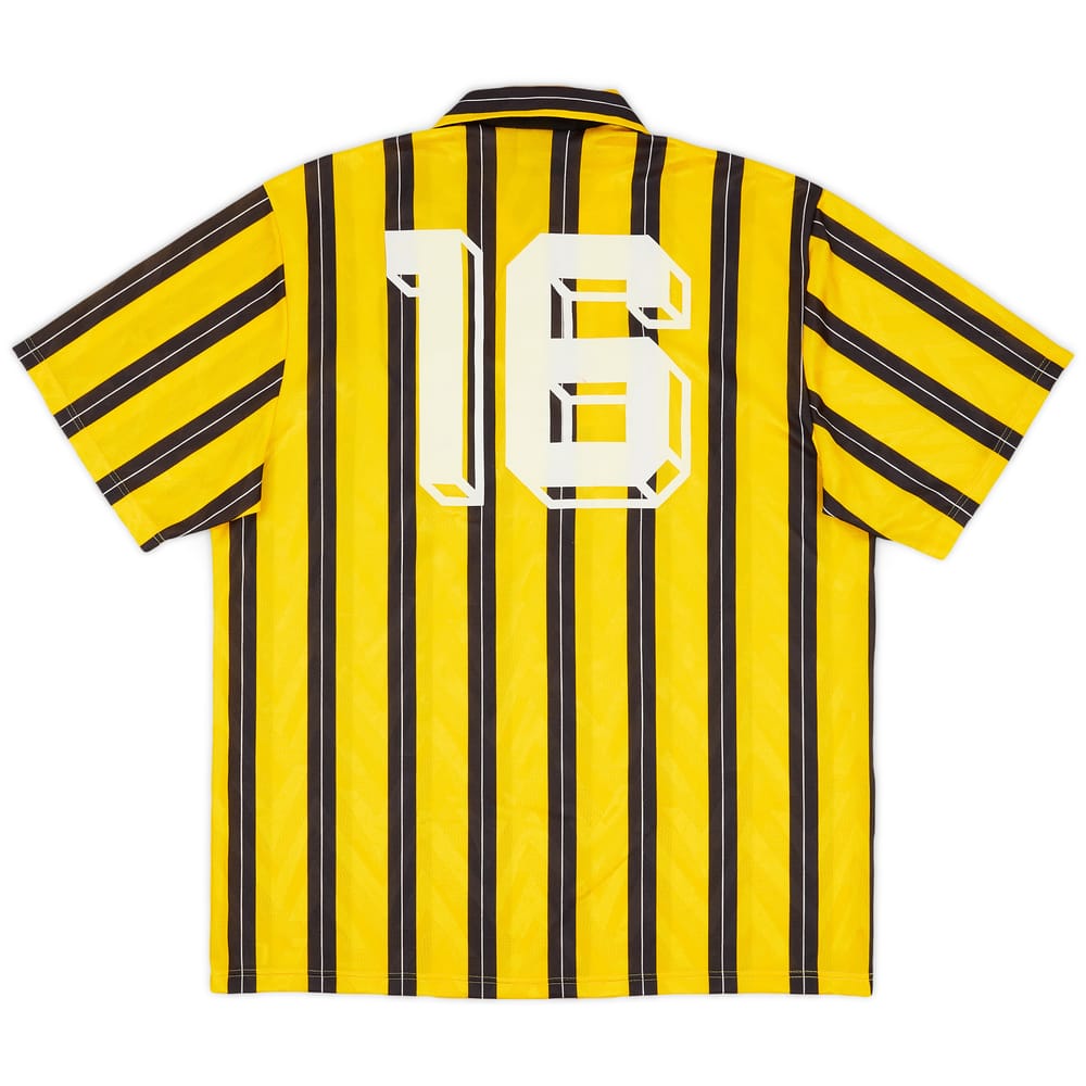 1992-93 Sheffield Wednesday Away Shirt #16 - 6/10 - (XL)