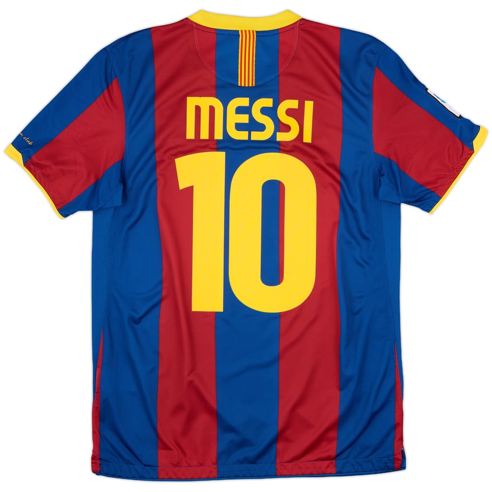 2010-11 Barcelona Home Shirt Messi #10 - 10/10 - (M)