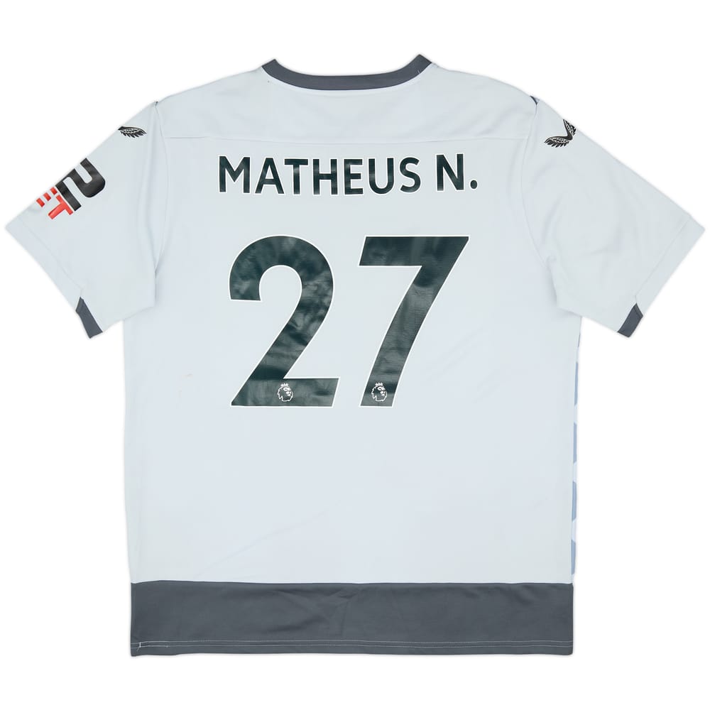 2022-23 Wolves Third Shirt Matheus N. #27 - 7/10 - (XL)