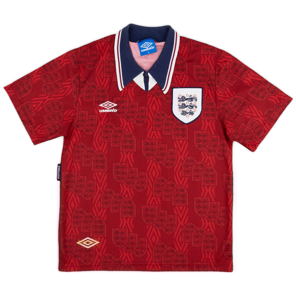 1993-95 England Away Shirt - 8/10 - (M)
