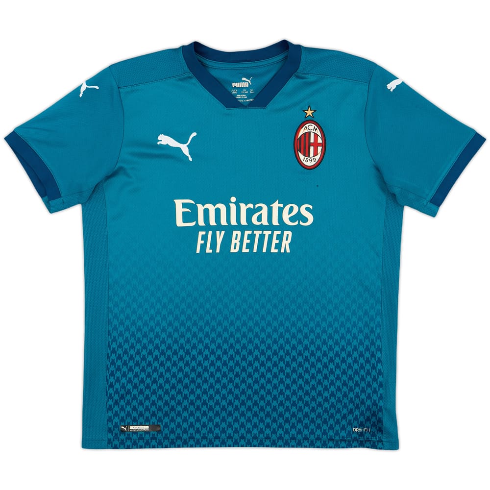 2020-21 AC Milan Third Shirt - 5/10 - (L.Boys)