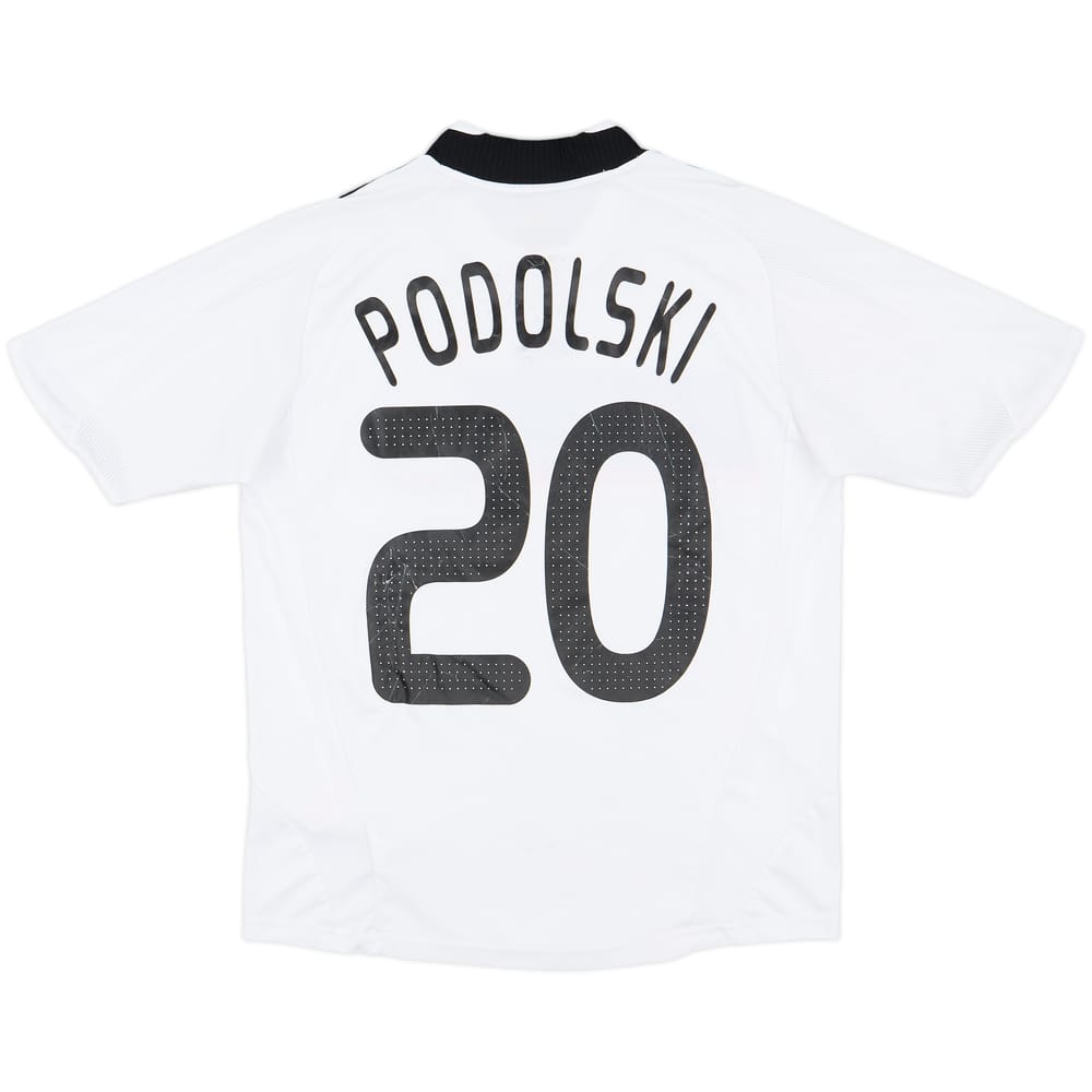 2008-09 Germany Home Shirt Podolski #20 - 6/10 - (L.Boys)