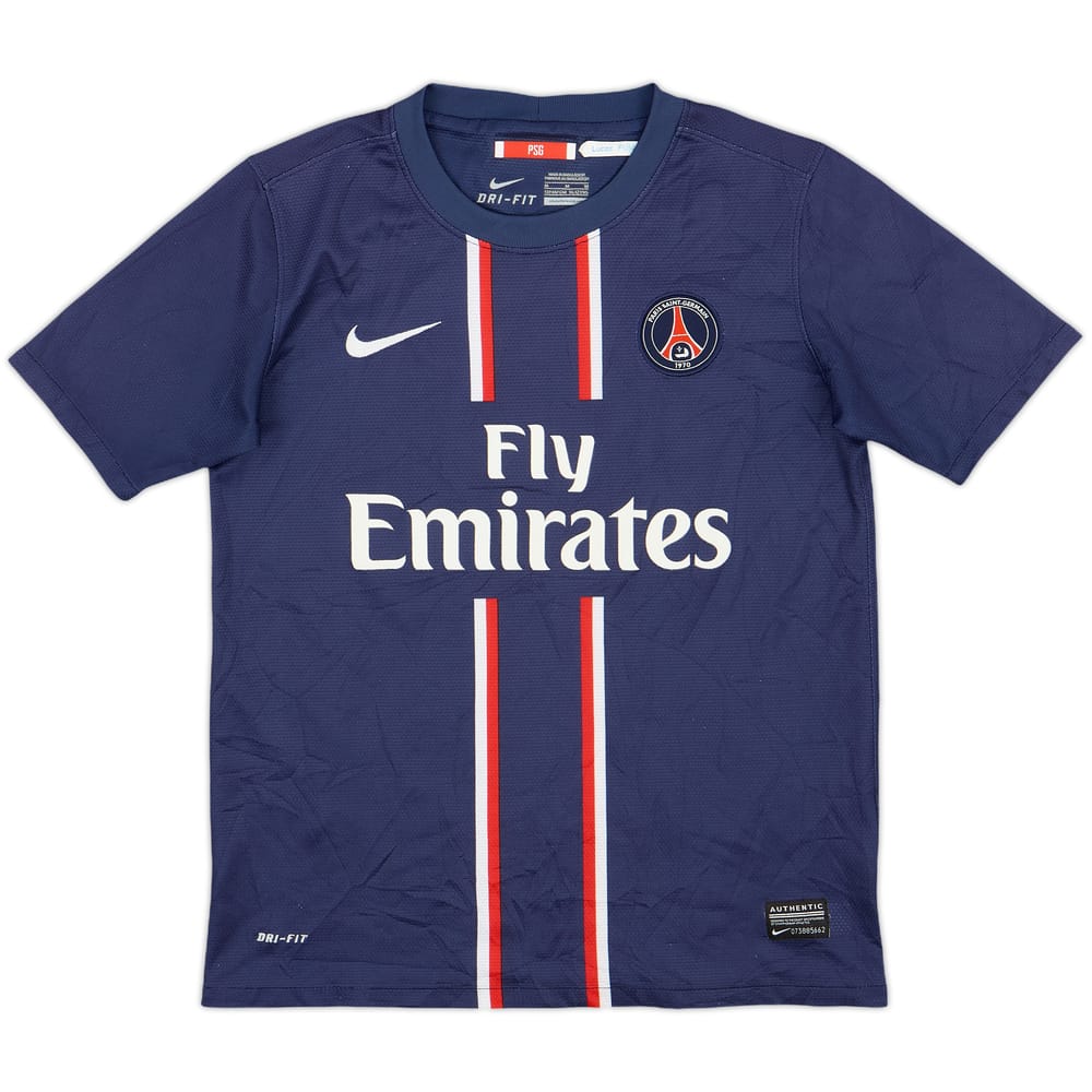 2012-13 Paris Saint-Germain Home Shirt Lucas - 6/10 - (M.Boys)