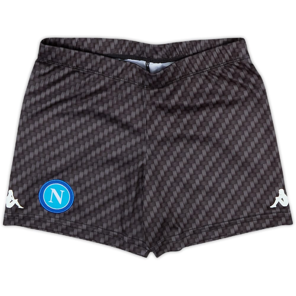 2017-18 Napoli Fourth Shorts - 10/10 - (3-4 Years)