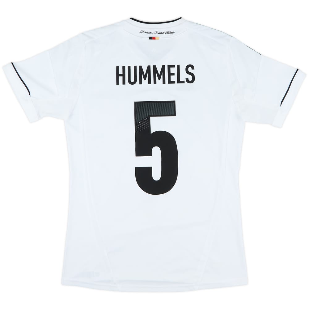2012-13 Germany Home Shirt Hummels #5 - 9/10 - (XL.Boys)