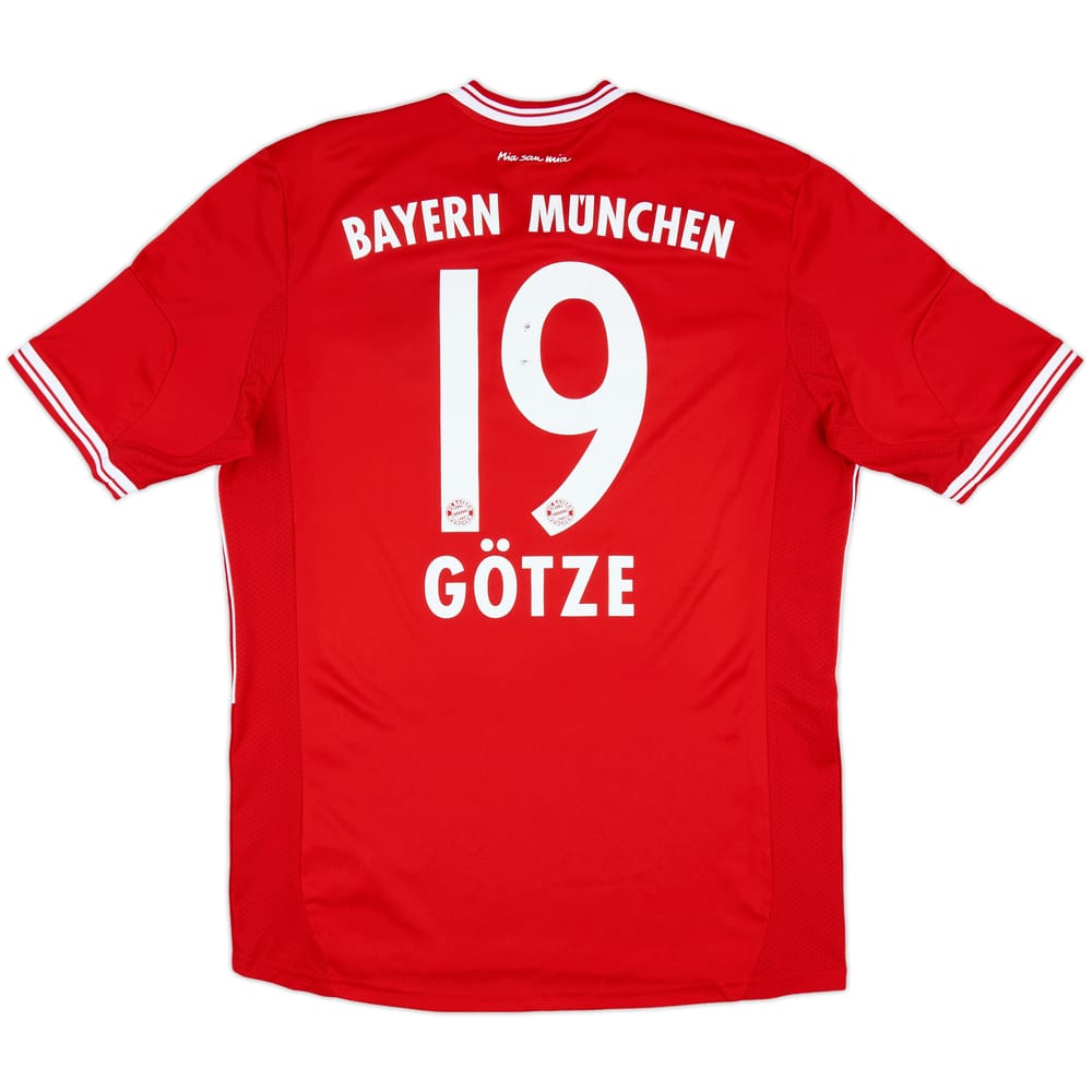 2013-14 Bayern Munich Home Shirt Gotze #19 - 7/10 - (L)