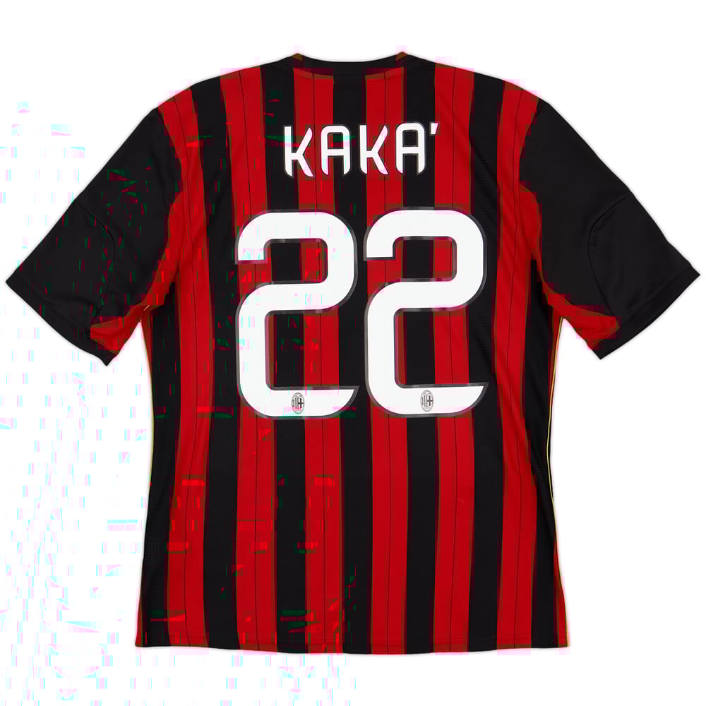 2013-14 AC Milan Home Shirt Kaka #22 - 8/10 - (M)