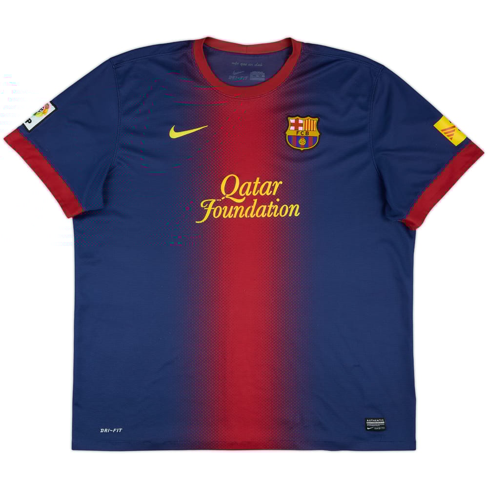 2012-13 Barcelona Home Shirt - 5/10 - (XXL)