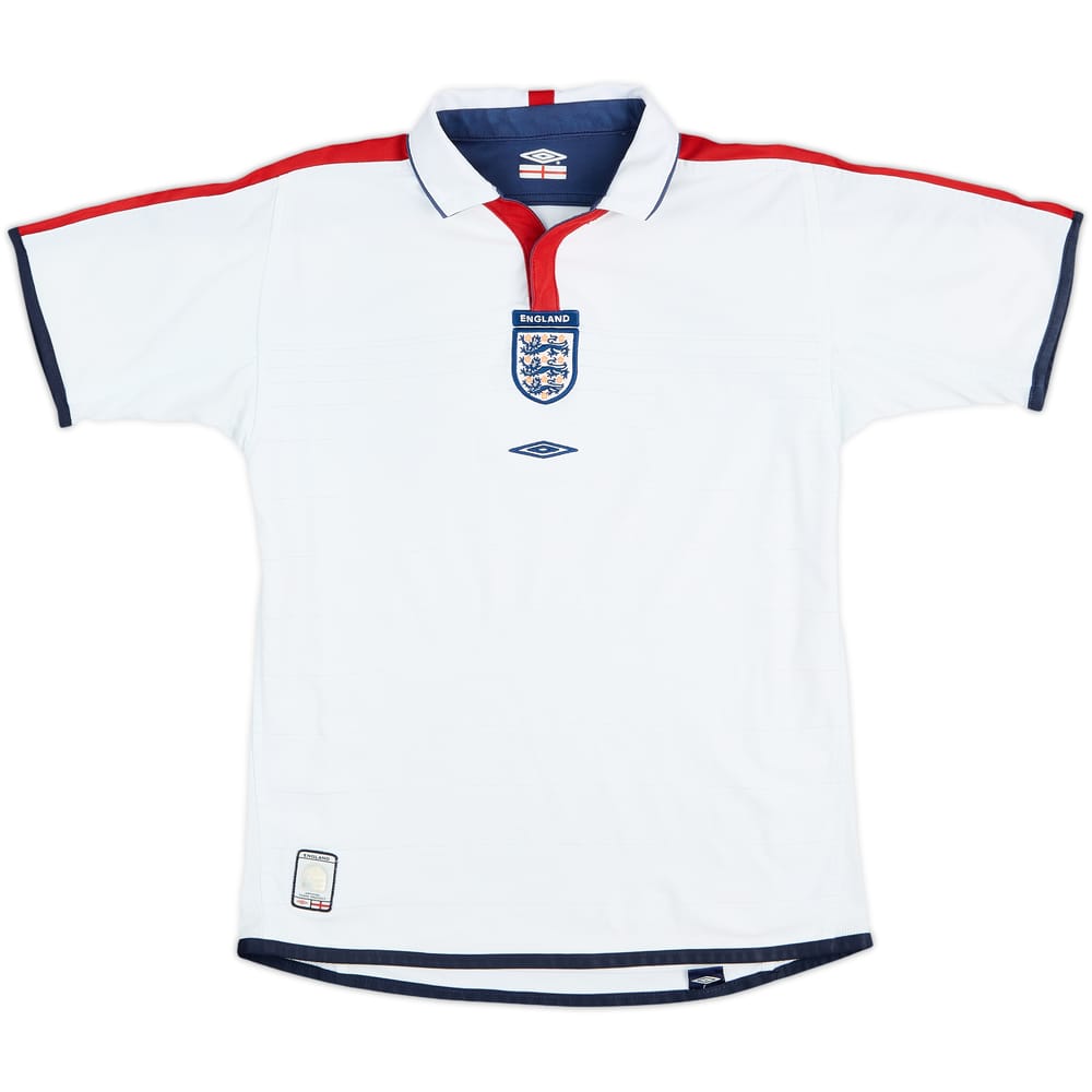 2003-05 England Home Shirt - 6/10 - (L.Boys)