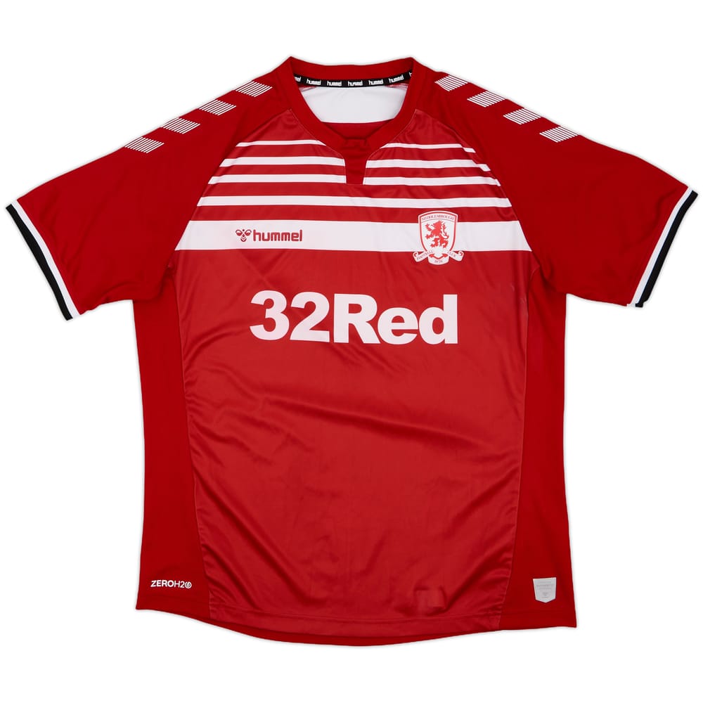 2019-20 Middlesbrough Home Shirt - 9/10 - (XL)