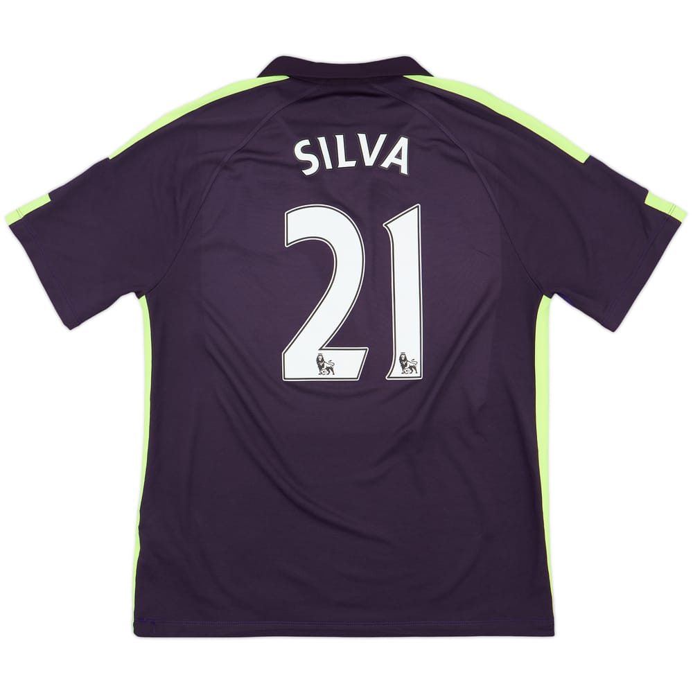 2014-15 Manchester City Third Shirt Silva #21 - 10/10 - (L)