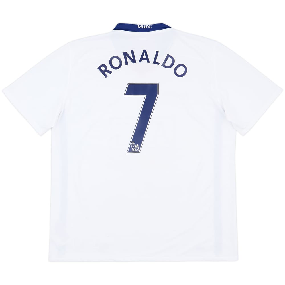 2008-10 Manchester United Away Shirt Ronaldo #7 - 9/10 - (XL)