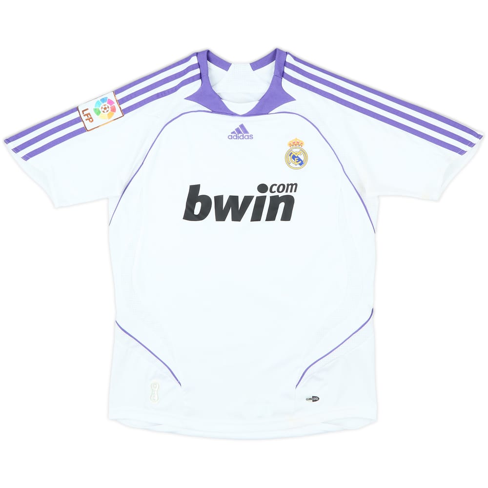 2007-08 Real Madrid Home Shirt - 8/10 - (Women's S)