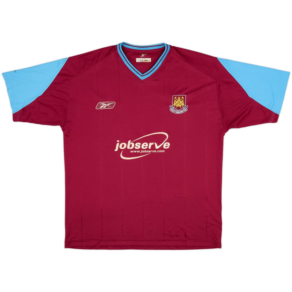2003-05 West Ham Camiseta de local - 8/10 - (L)