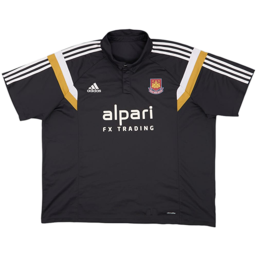 2014-15 West Ham adidas Polo Shirt - 8/10 - (3XL)