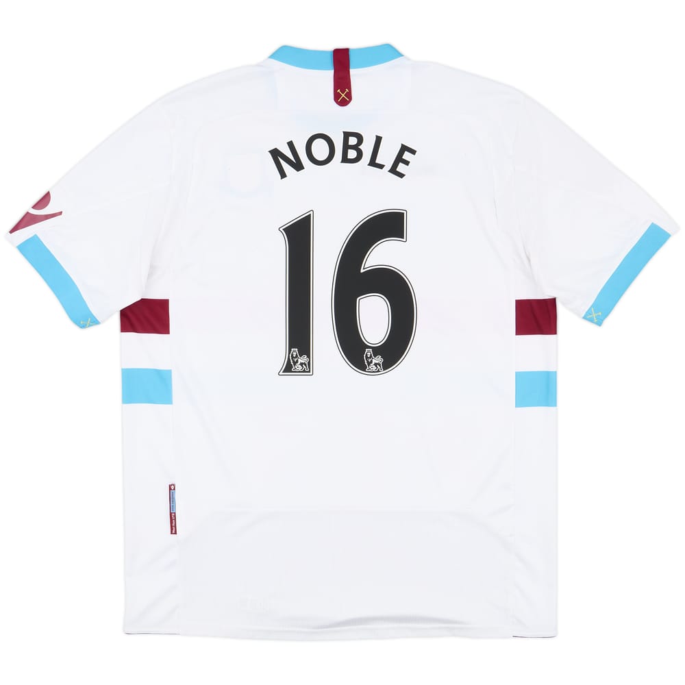 2010-12 West Ham Away Shirt Noble #16 - 7/10 - (XXL)