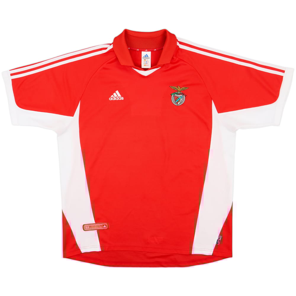 2001-02 Benfica Home Shirt - 9/10 - (XL)