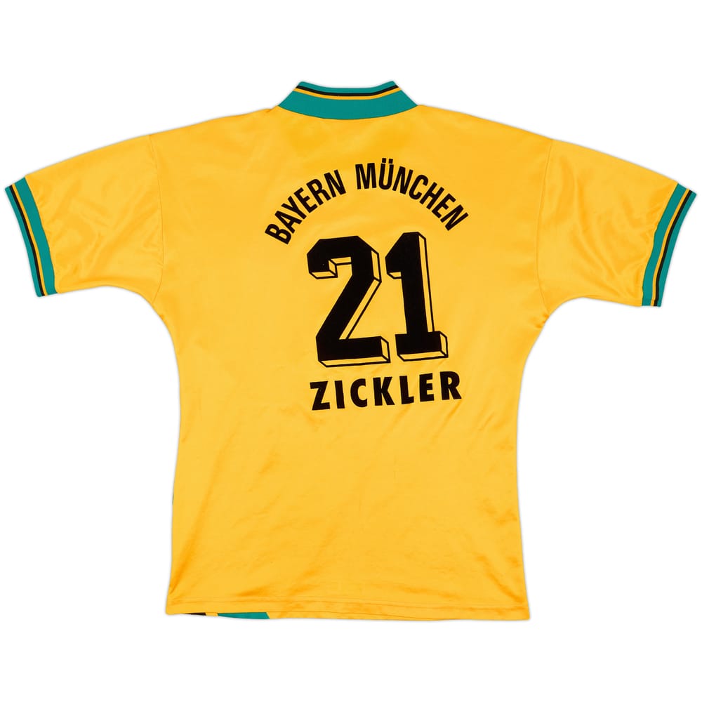 1993-96 Bayern Munich Away Shirt Zickler #21 - 8/10 - (M)